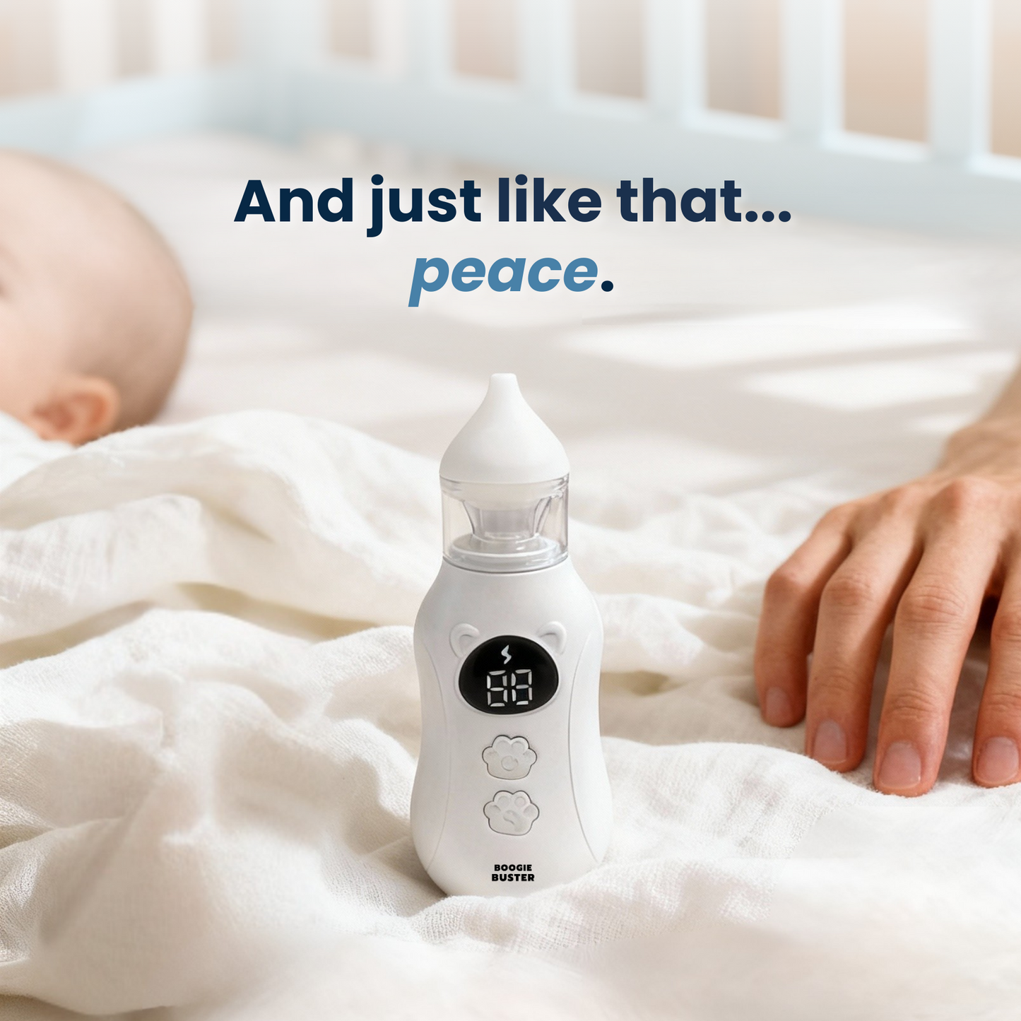 Electric Nasal Aspirator for Babies & Toddlers | Boogie Buster